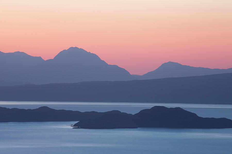 View From Isle Of Skye Across Sound Of Raasay To Rona And #1 Photograph ...