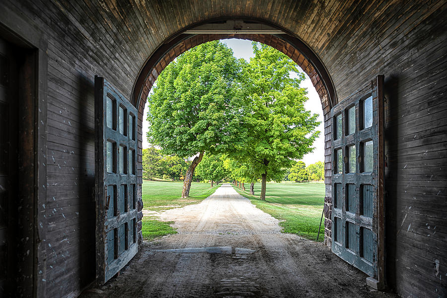 View From the Barn Photograph by Carol Ward - Fine Art America