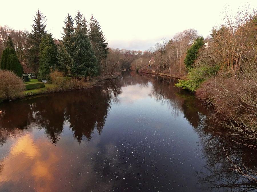 Handheld Photograph - View From The Bridge by Nik Watt Handheld Photograph - View From The Bridge by Nik Watt