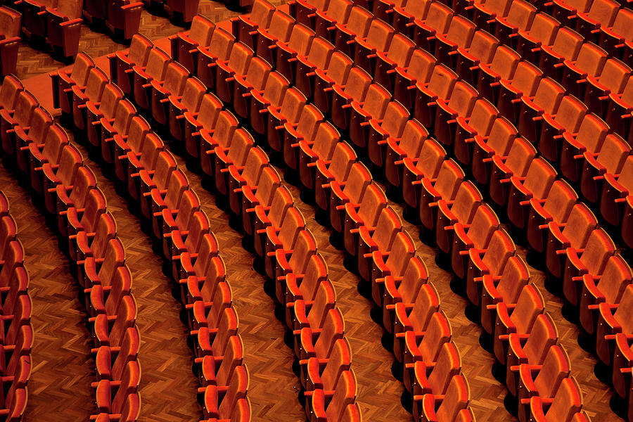 View Of Seats In A Theater #1 Photograph by Tobias Titz