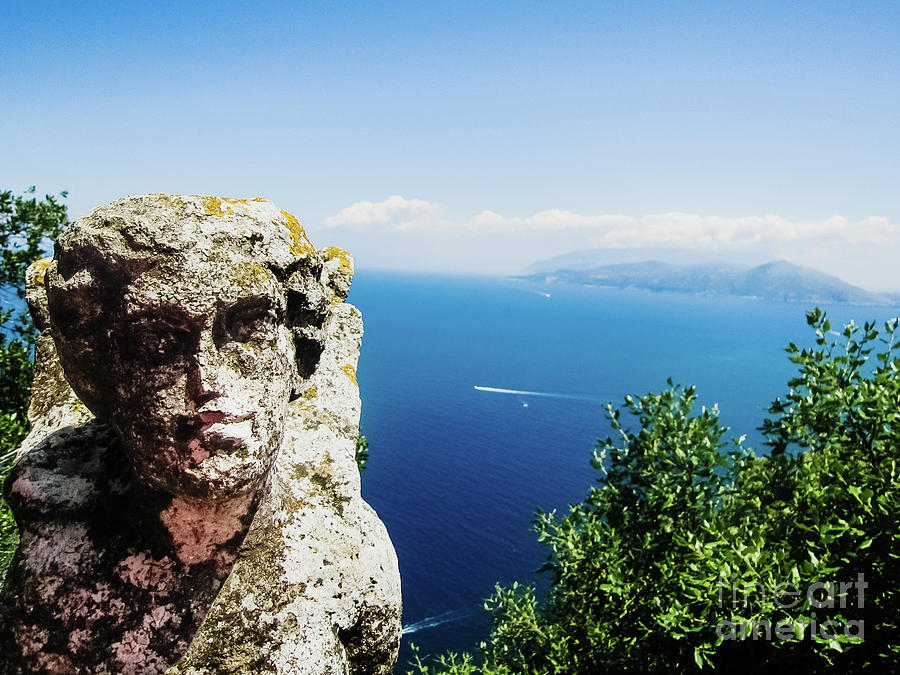 View of the coast of Naples from the top of the cliffs. #1 Photograph by Joaquin Corbalan