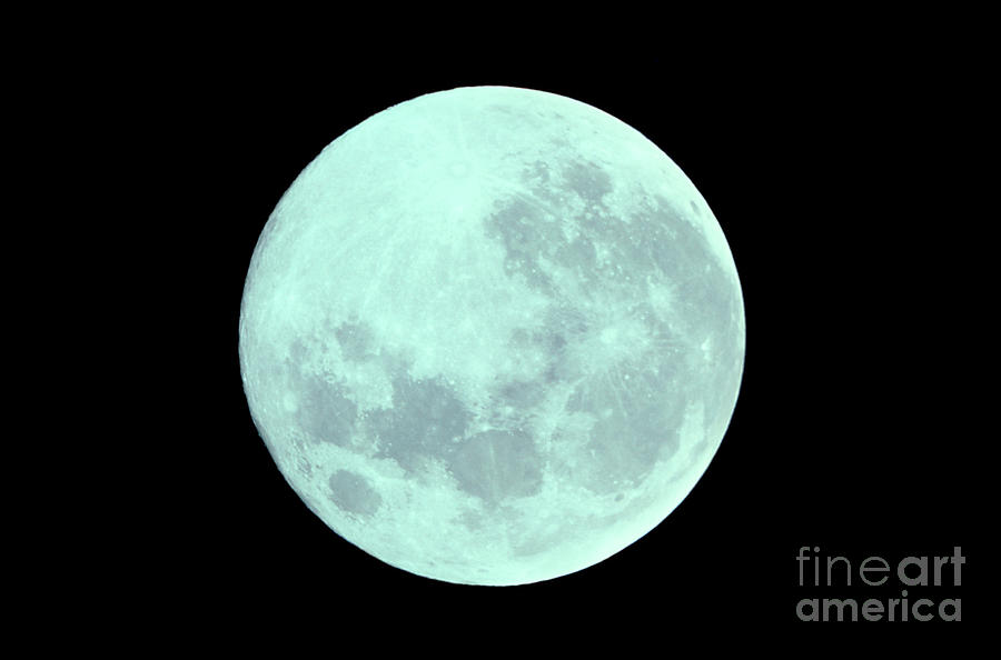 View Of The Full Moon #1 Photograph by John Sanford/science Photo Library
