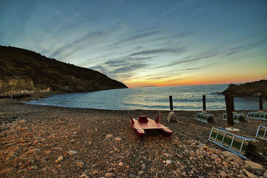 Holiday Photograph - view of Tyrrhenian Sea #1 by Vivida Photo PC