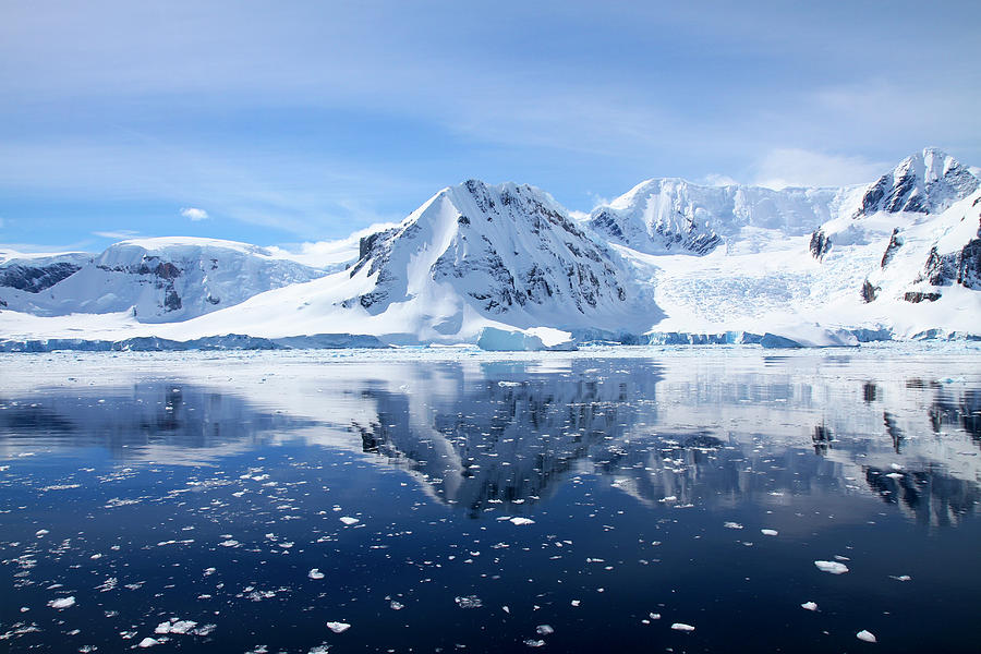 View Of Wilhelmina Bay, Antarctica Digital Art by Photostock-israel