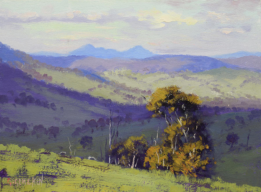 View to Kanimbla #1 Painting by Graham Gercken