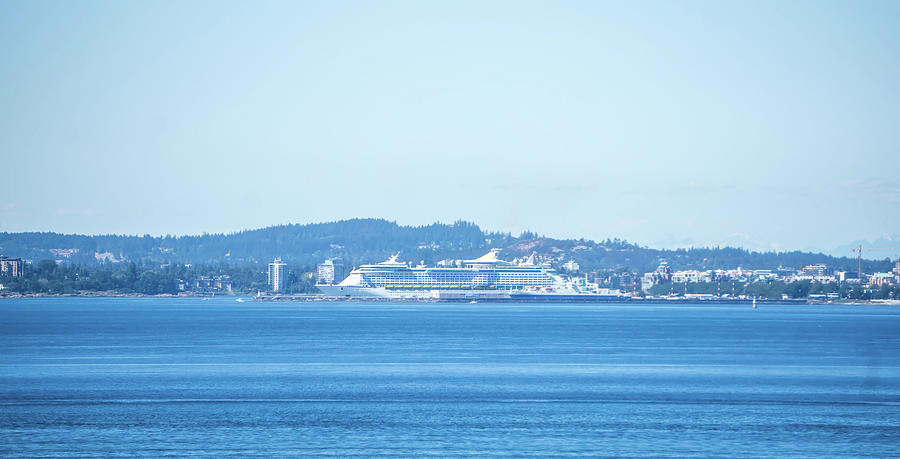 views from Ogden Point cruise ship terminal in Victoria BC.Canad #1 Photograph by Alex Grichenko