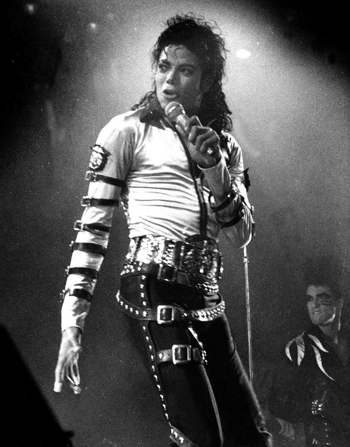 Views Of Michael Jackson Concert During Photograph by New York Daily News Archive