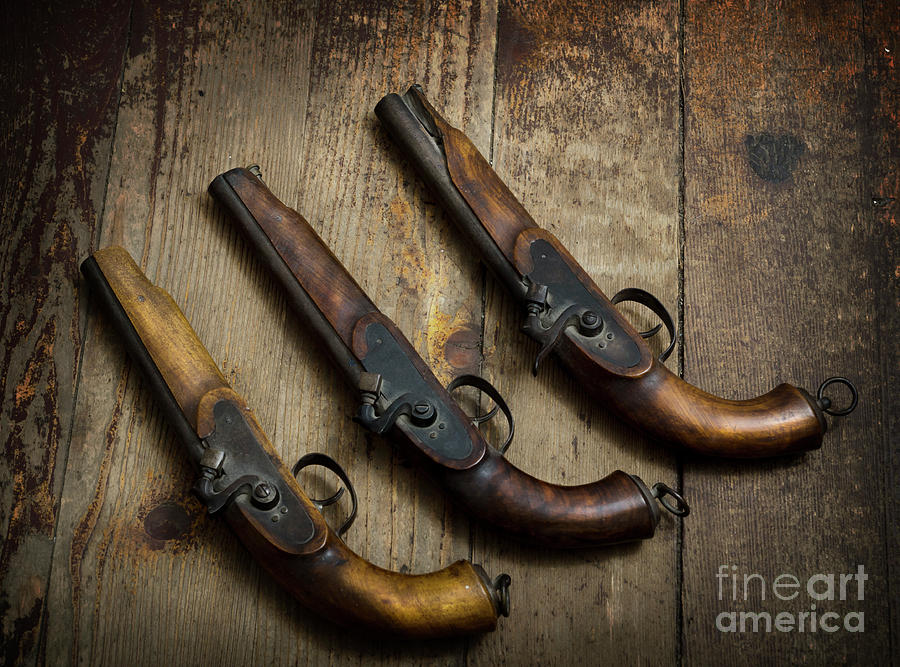Vintage Pistols #1 Photograph by Jelena Jovanovic
