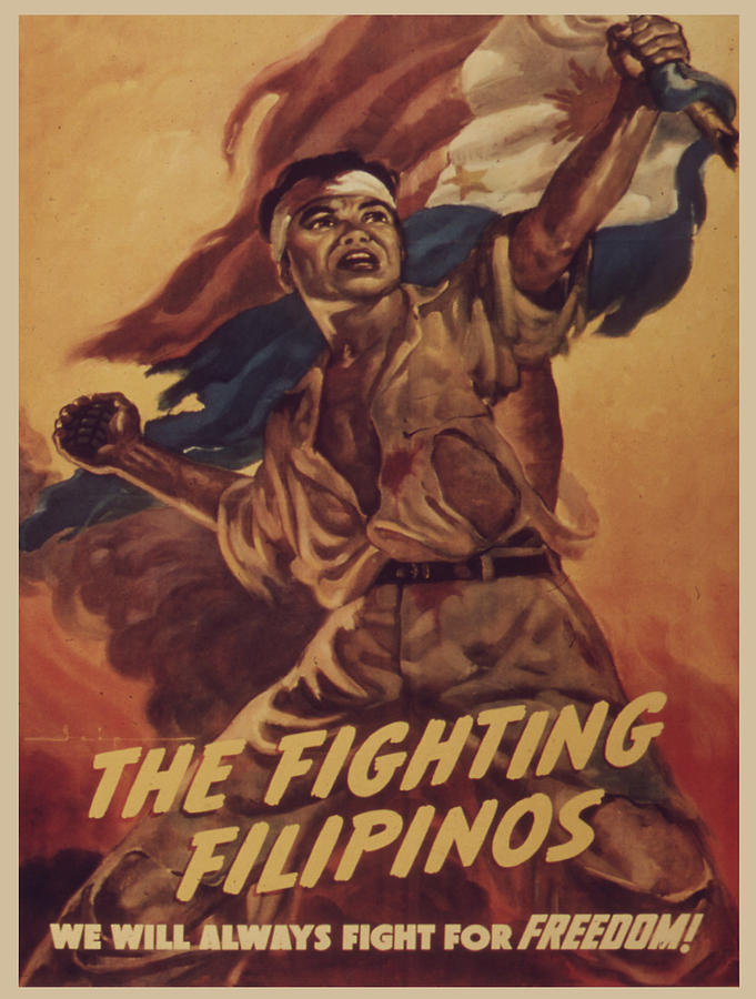 Vintage poster - The Fighting Filipinos Painting by Vintage Images ...