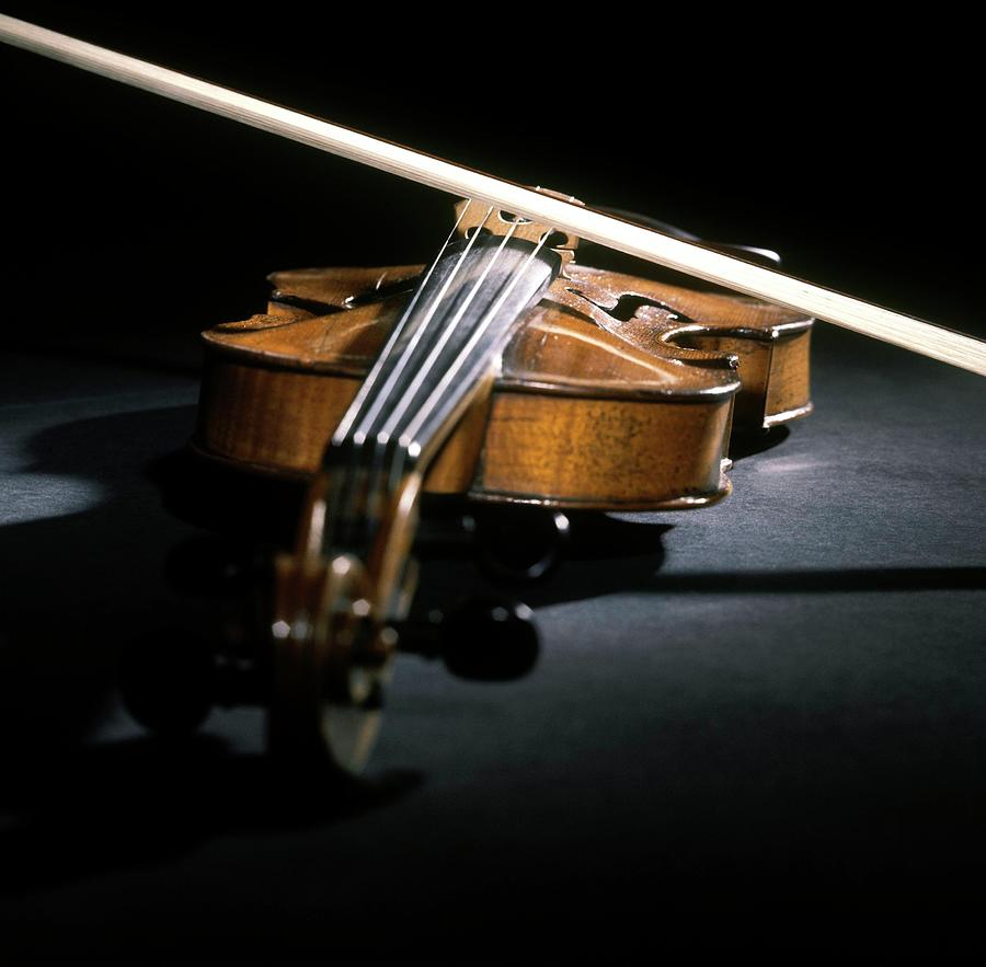Violin #1 Photograph by David Redfern