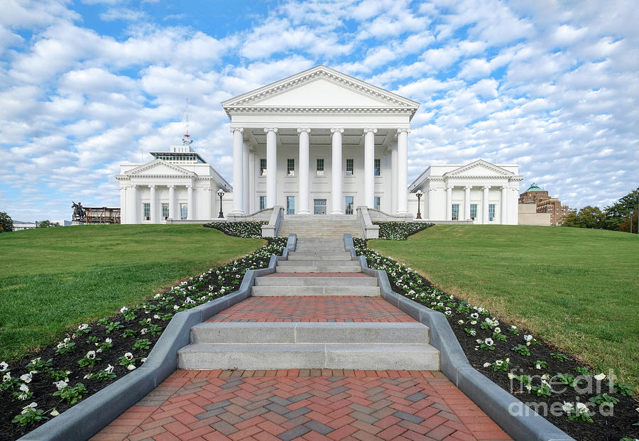 Virginia State Capitol Photograph