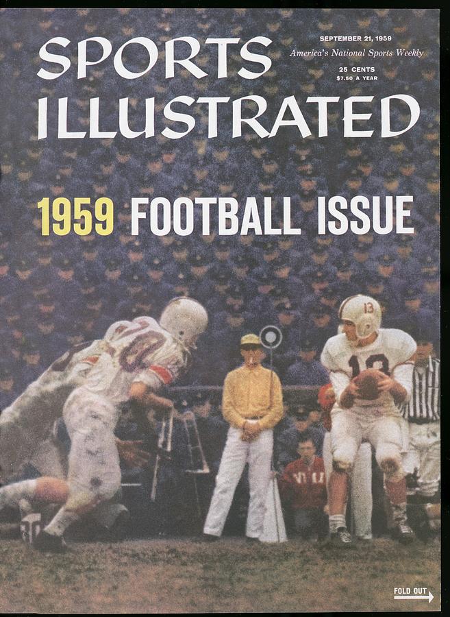 Virginia Tech Qb Billy Cranwell Sports Illustrated Cover Photograph by Sports Illustrated