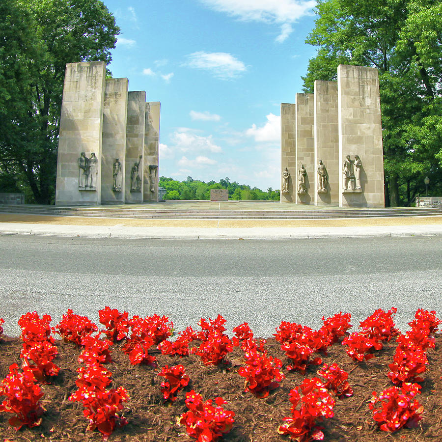 Virginia Tech War Memorial #1 Photograph by Mitch Cat