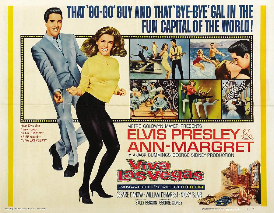Movie Poster Photograph - Viva Las Vegas -1964-. #1 by Album