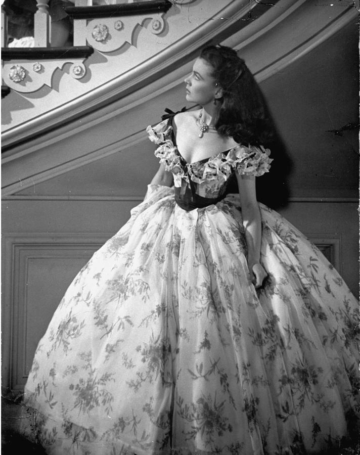 Gone With The Wind Photograph - Vivien Leigh by Peter Stackpole