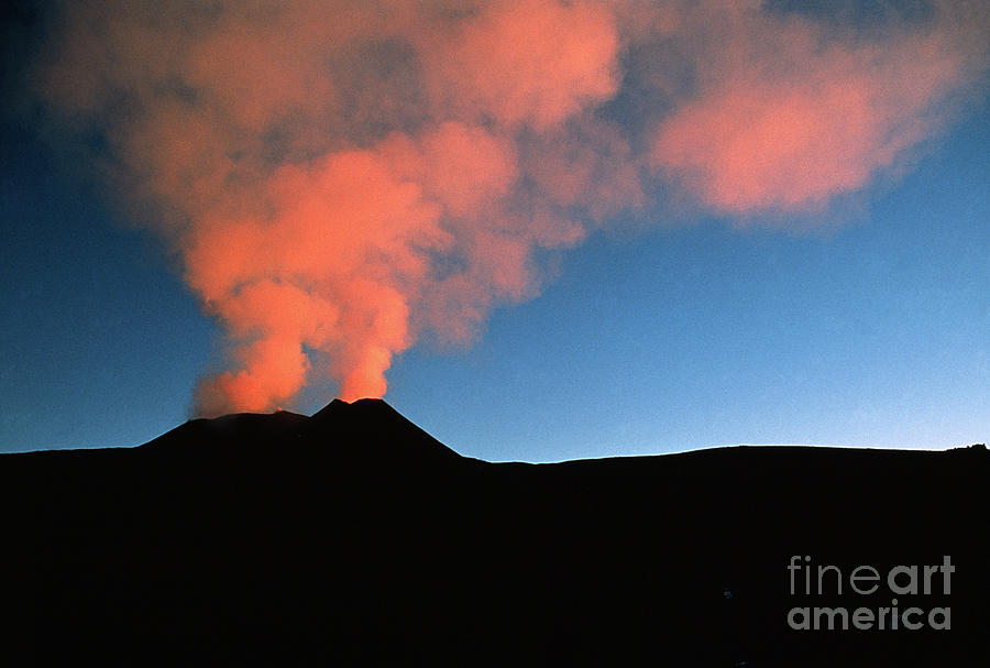 Volcanic Gas Eruption #1 Photograph by Jeremy Bishop/science Photo Library