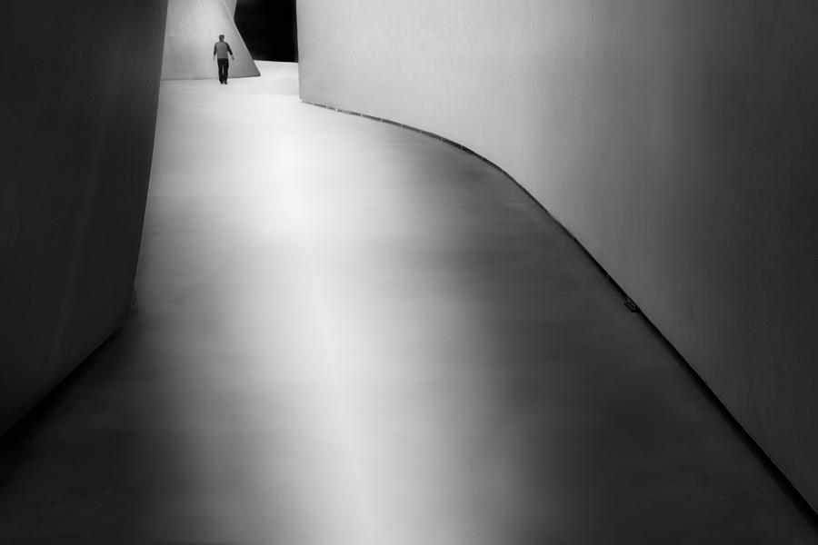 Walking Alone #1 Photograph by Olavo Azevedo