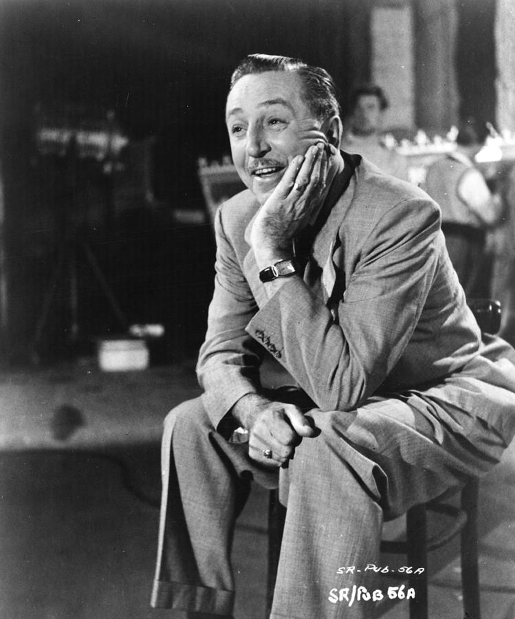 Walt Disney #1 Photograph by Hulton Archive