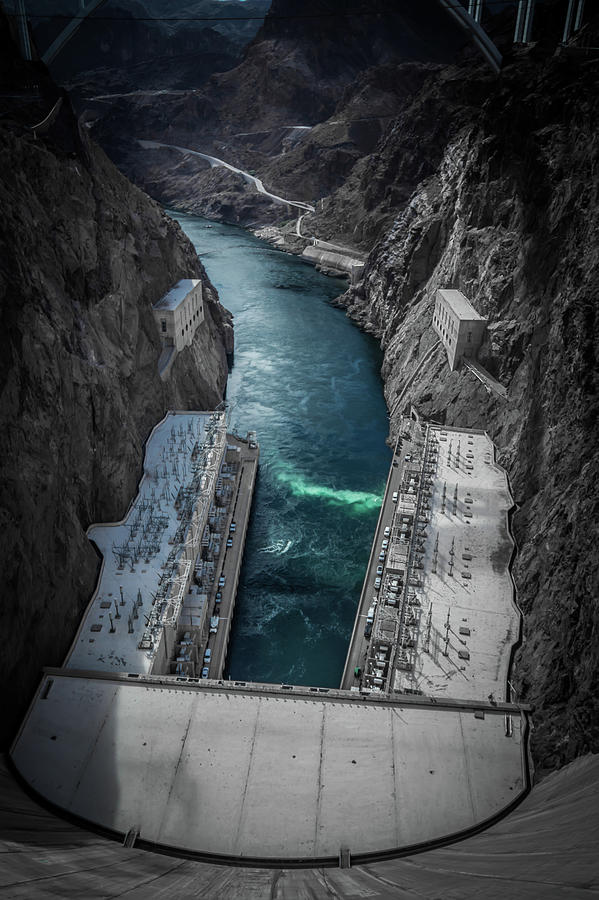 Wandering Around Hoover Dam On Lake Mead In Nevada And Arizona #1 Photograph by Alex Grichenko