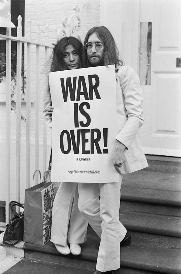 War Is Over Photograph by Frank Barratt