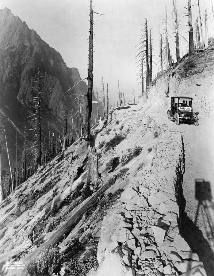 Driving in Washington, 1919 Photograph by Granger | Fine Art America