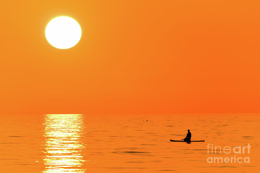 Aberystwyth Photograph - Watching The Sunset by Keith Morris Aberystwyth Photograph - Watching The Sunset by Keith Morris