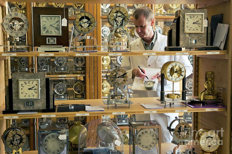Watchmaking #1 Photograph by Philippe Psaila/science Photo Library