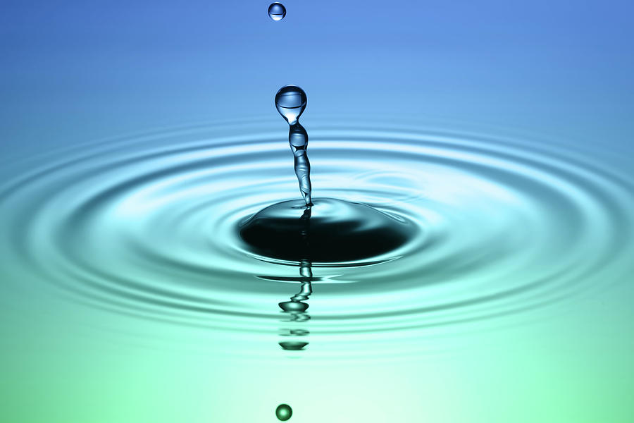 Water Drop #1 Photograph by Konradlew