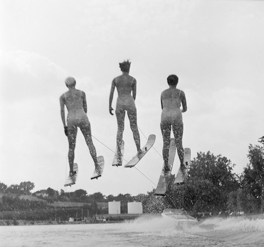 Water-ski Jump #1 Photograph by Orlando