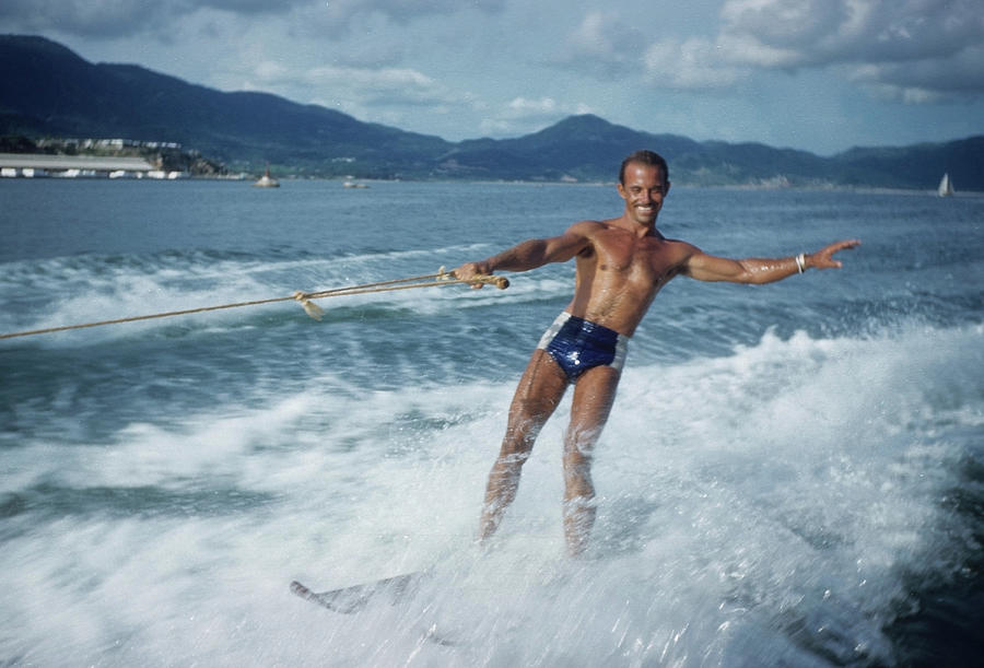 Water Skiing In Acapulco #1 Photograph by Michael Ochs Archives
