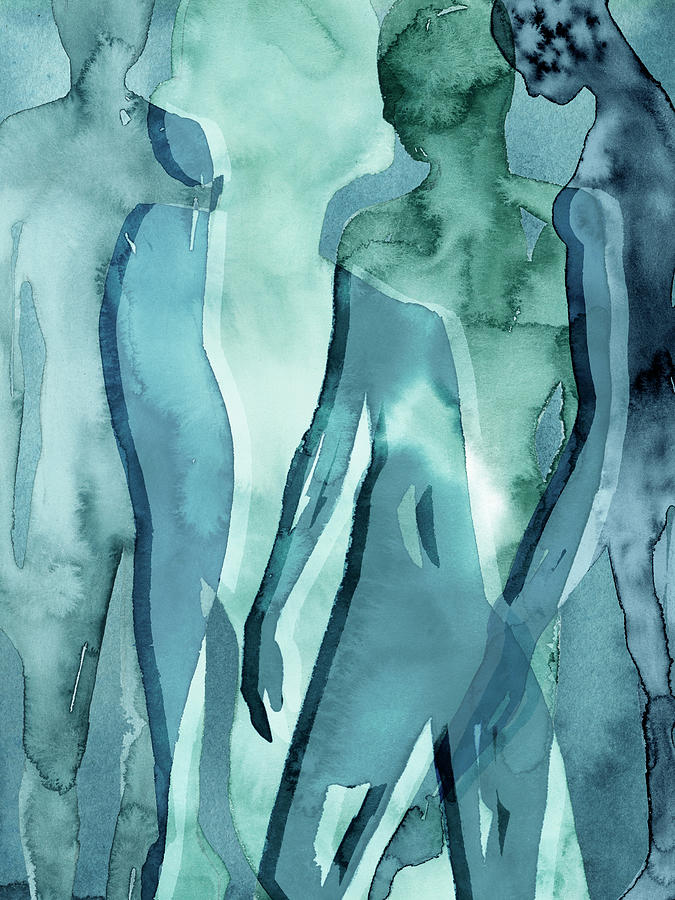 Water Women II Painting by Grace Popp - Fine Art America