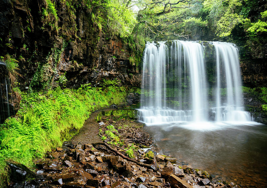 Waterfalls Digital Art by Ben Pipe - Fine Art America