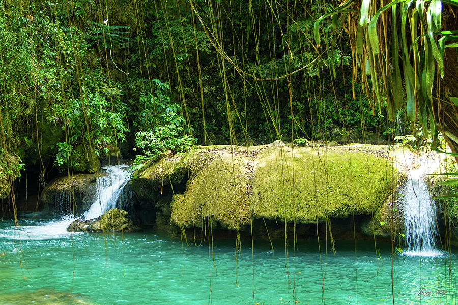 Waterfalls in Jamaica IMG 6070 #1 Photograph by Jana Rosenkranz
