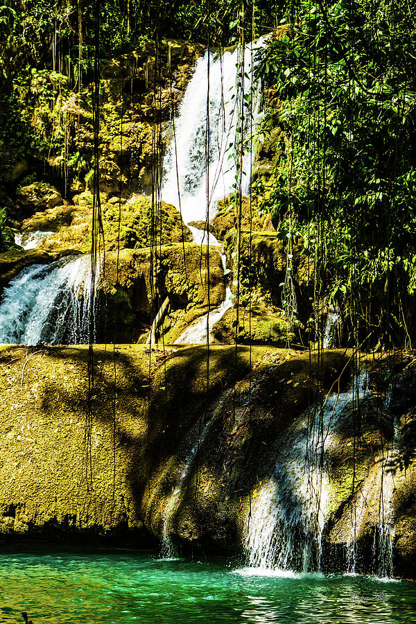 Waterfalls in Jamaica IMG 6071 #1 Photograph by Jana Rosenkranz