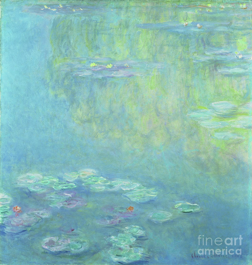 Waterlilies, 1906 Photograph by Claude Monet - Fine Art America