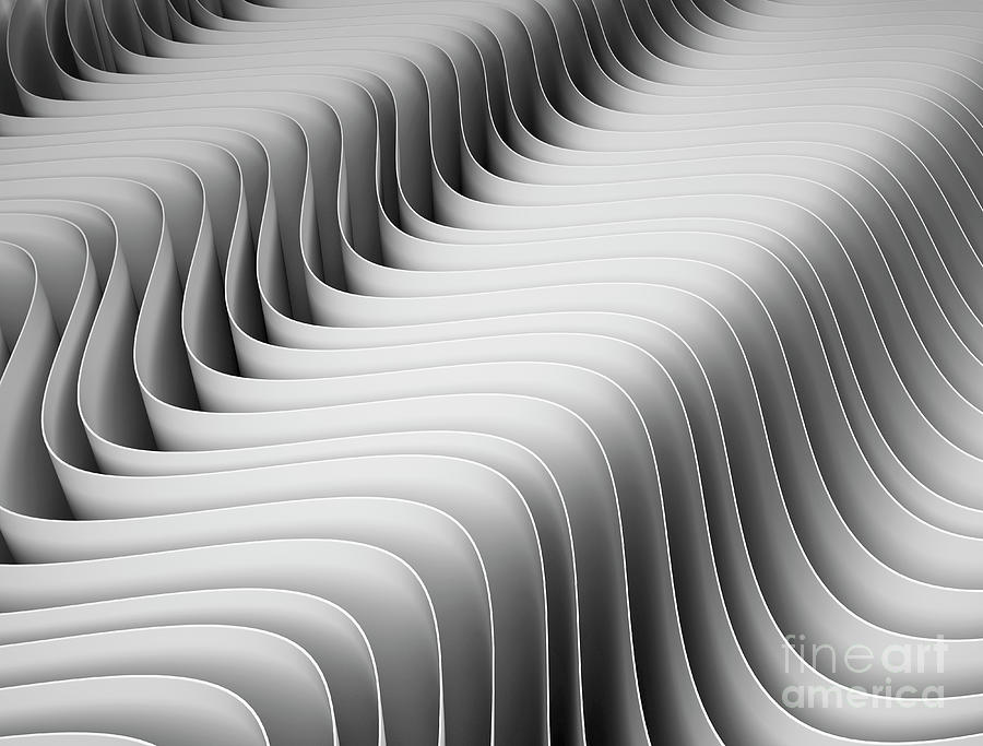 Wave Pattern #1 Photograph by Jesper Klausen/science Photo Library