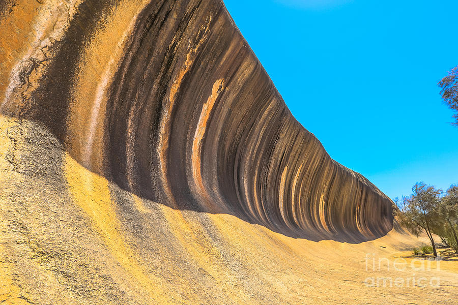 Wave Rock Western Australia #1 Photograph by Benny Marty