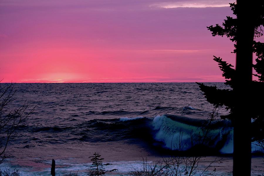 Waves at Sunrise #1 Photograph by Hella Buchheim