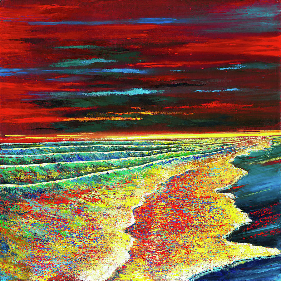 Waves of Passion Painting by Ford Smith