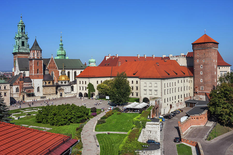 Wawel Cathedral and Castle in Krakow #1 Photograph by Artur Bogacki