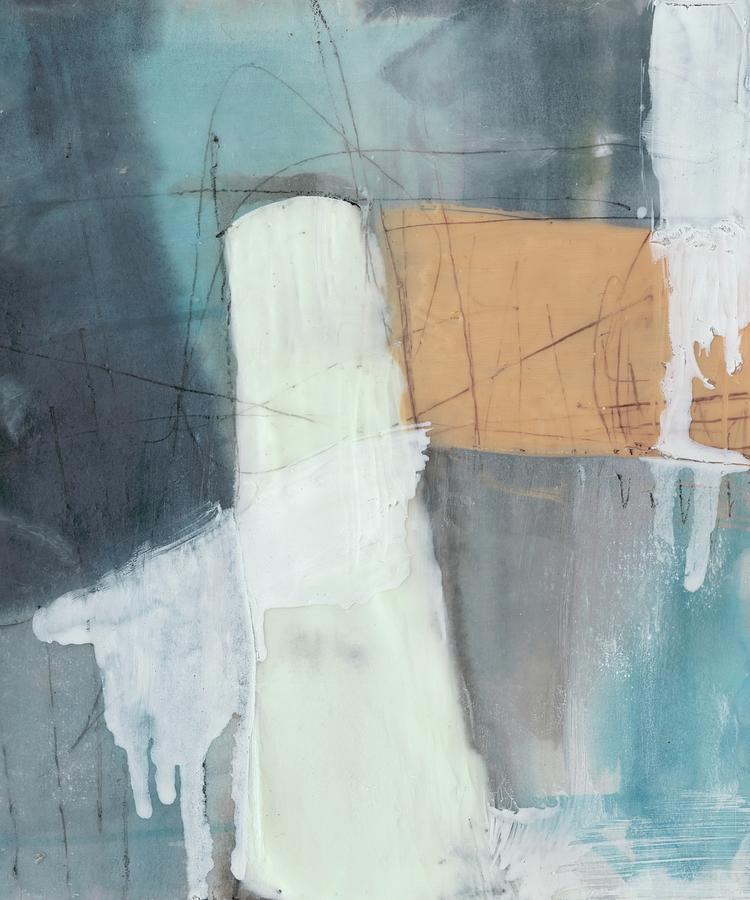 Abstract Painting - Wax Falls II #1 by Jennifer Goldberger