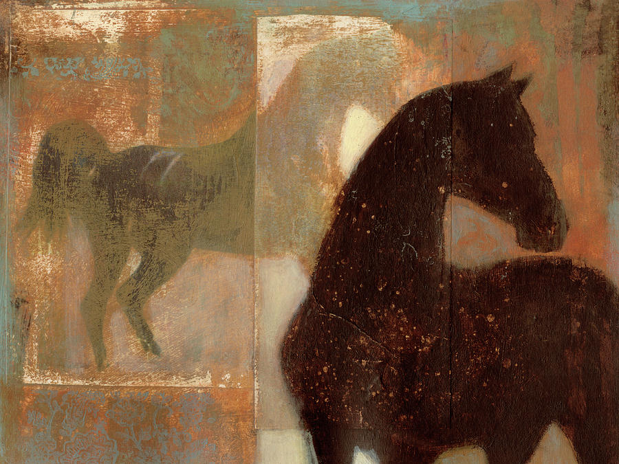 Animal Painting - Weathered Equine I #1 by Norman Wyatt