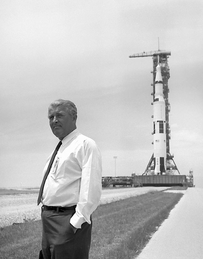 Wernher Von Braun Photograph by Granger