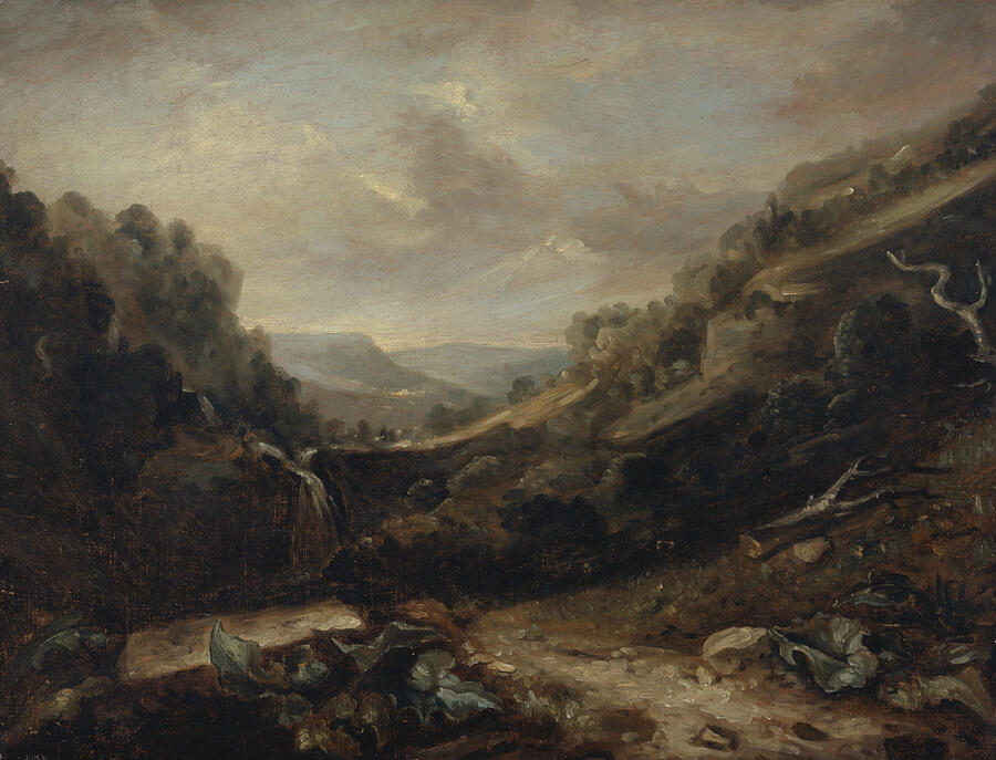 West Country Landscape, from circa 1810 Painting by Benjamin Barker