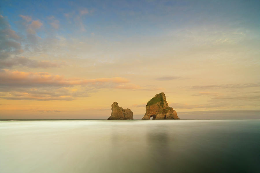 Wharariki Beach, Golden Bay, New Zealand #1 Digital Art by Maurizio Rellini