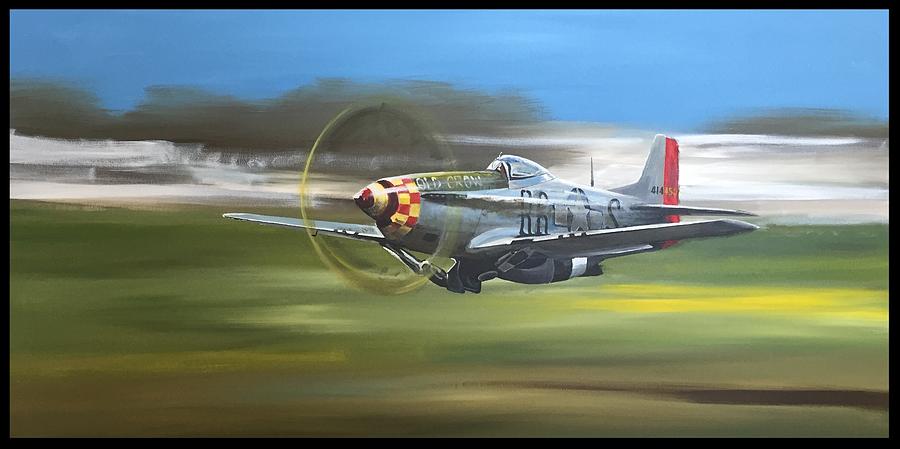 Wheels Up #1 Painting by Terence R Rogers
