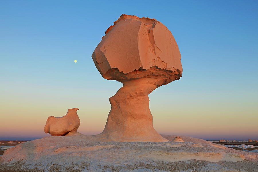 White Desert National Park, Egypt #1 Digital Art by Bernd Grundmann