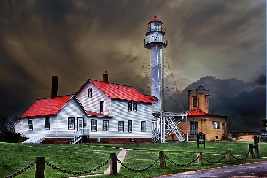 Whitefish Point Lighthouse #1 Photograph by Evie Carrier