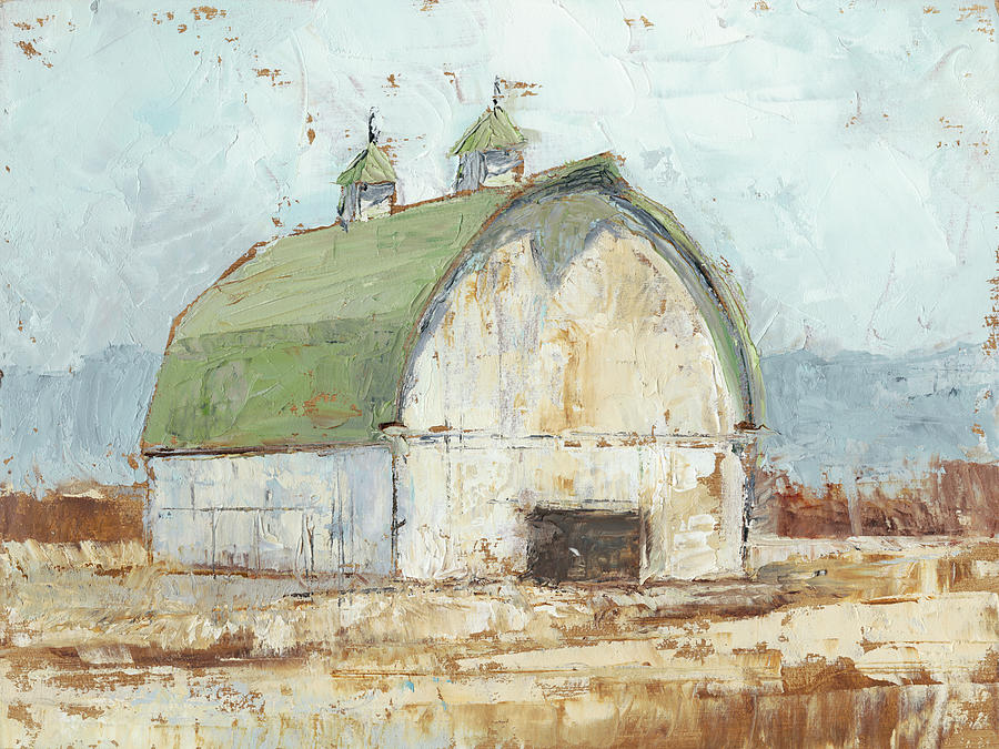 Architecture Painting - Whitewashed Barn IIi #1 by Ethan Harper