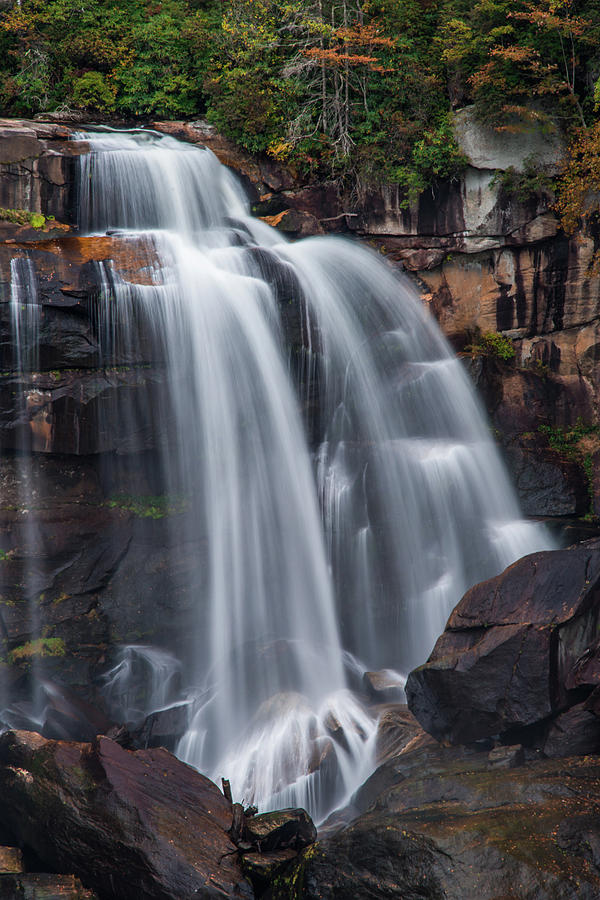 Whitewater Falls, NC #1 Photograph by David Simchock